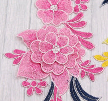 Load image into Gallery viewer, Beautiful Large Flower  Appliqué Patch
