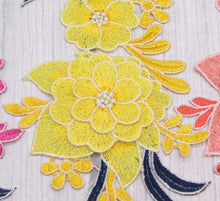Load image into Gallery viewer, Beautiful Large Flower  Appliqué Patch
