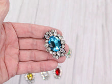 Load image into Gallery viewer, Rhinestone Eye-Shaped  Applique Patch
