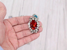 Load image into Gallery viewer, Rhinestone Eye-Shaped  Applique Patch
