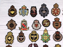 Load image into Gallery viewer, Embroidered  Medal  Shield Applique Patch
