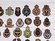 Load image into Gallery viewer, Embroidered  Medal  Shield Applique Patch
