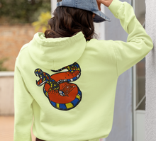 Load image into Gallery viewer, Embroidered Viper Snake Iron on Applique Patch
