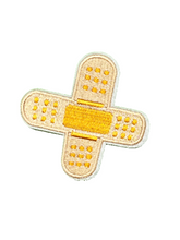 Load image into Gallery viewer, Embroidered  Band Aid Plaster Applique Patch
