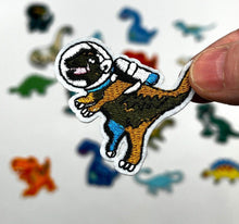 Load image into Gallery viewer, Small dinosaur Applique Patches
