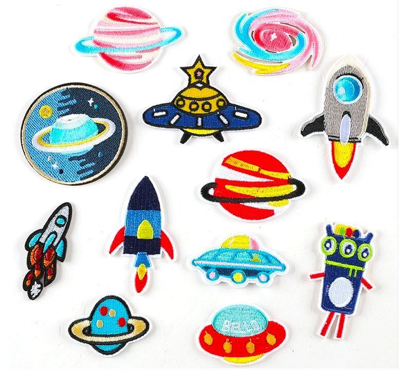Small Space Applique Patches