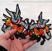 Load image into Gallery viewer, Humming Bird  Applique  Patch
