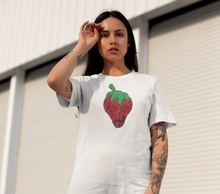 Load image into Gallery viewer, Large Sequin Strawberry Applique Patch
