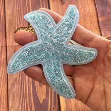 Load image into Gallery viewer, Delicate Starfish Embroidery Applique Patch
