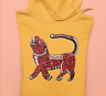 Load image into Gallery viewer, Large Colourful Sequin Chinese Tiger Applique Patch
