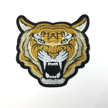 Load image into Gallery viewer, Large Tiger Head Embroidered Applique Patch
