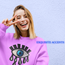 Load image into Gallery viewer, Evil Eye Sequin Applique Patch
