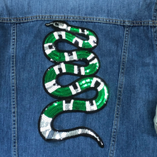 Load image into Gallery viewer, Snake Sequin Applique Patch
