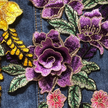 Load image into Gallery viewer, Beautiful Large Flower  Appliqué Patch
