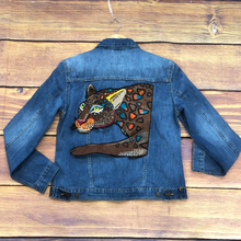 Load image into Gallery viewer, Embroidered Tiger Head Applique Patch
