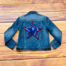 Load image into Gallery viewer, Sequin  Star Applique Patch
