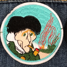 Load image into Gallery viewer, Van Gogh Impressionist Art  Embroidered Applique Patch
