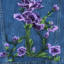 Load image into Gallery viewer, Flower And Bird Patch Appliqué
