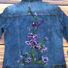Load image into Gallery viewer, Flower And Bird Patch Appliqué
