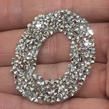 Load image into Gallery viewer, 2&quot; Rhinestone Iron on Personalised Letters  Hotfix Crystal Applique

