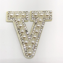 Load image into Gallery viewer, Rhinestone and Beaded Letters
