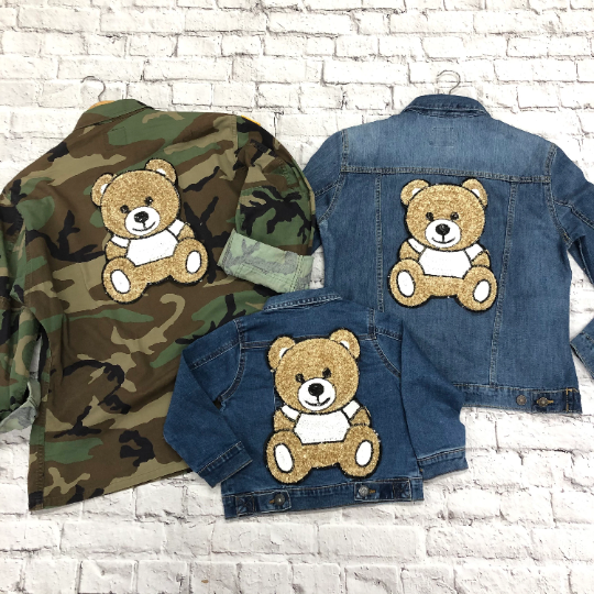 Teddy Bear  Applique Patch