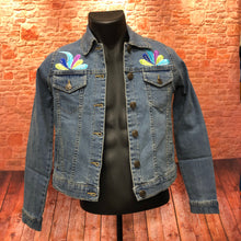 Load image into Gallery viewer, Ladies Hand Custom Denim Jacket
