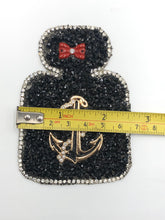 Load image into Gallery viewer, Perfume Bottle  Diamante Rhinestone Applique
