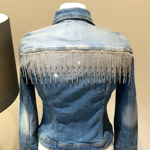 Load image into Gallery viewer, 4&#39;&#39; Crystal Rhinestone Diamante Trim Fringe
