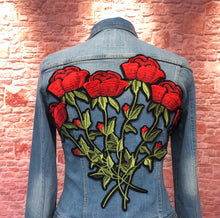 Load image into Gallery viewer, XL Flower Rose Applique Patch
