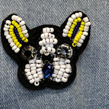 Load image into Gallery viewer, Handmade Beaded Pug Dutch Mastiff Dog  Applique Patch
