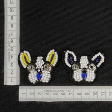 Load image into Gallery viewer, Handmade Beaded Pug Dutch Mastiff Dog  Applique Patch
