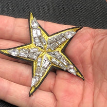 Load image into Gallery viewer, Star Jewelled Beaded Applique  Patch
