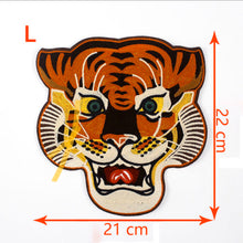 Load image into Gallery viewer, Tiger Head Embroidered Applique Patch
