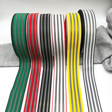 Load image into Gallery viewer, Reflective Tape Triple Stripe Safety Ribbon
