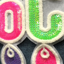 Load image into Gallery viewer, Sequin Coco Applique Patch
