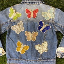 Load image into Gallery viewer, Butterfly  Crystal Decal Iron On Patch
