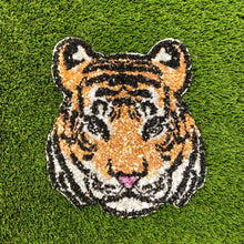 Load image into Gallery viewer, Tiger Head  Sequin Applique Patch
