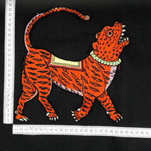 Load image into Gallery viewer, Designer Styled Oriental Tiger Big Patch Set Chinese Tiger with Amor Script Te
