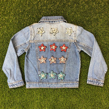 Load image into Gallery viewer, Embellished Clear Crystal Embellished Rhinestone Star Applique Patch
