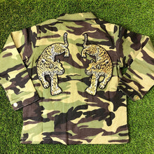 Load image into Gallery viewer, 2 Large Piece Leopard Applique Patches
