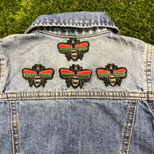 Load image into Gallery viewer, 4 Piece Bumblebee  Applique Patches
