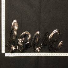 Load image into Gallery viewer, Sequin Love Patch Iron  or Sew on Letters
