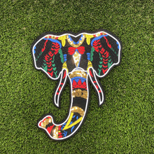 Load image into Gallery viewer, Large Embroidery Elephant Applique  Patch
