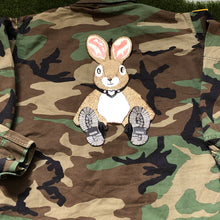 Load image into Gallery viewer, Extra Large 12&quot; Brown Rabbit Bunny In Boots Embroidered  Appliqué Patch
