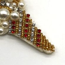 Load image into Gallery viewer, Beaded Ice Cream Applique Patch
