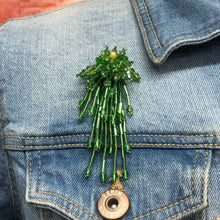 Load image into Gallery viewer, 2 Handmade Beaded Tassel Applique Patch

