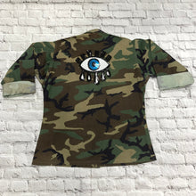 Load image into Gallery viewer, Evil Eye White And Blue Extra Large Applique Patch
