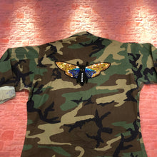 Load image into Gallery viewer, Sequin Moth  Embroidered  Applique Patch
