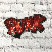 Load image into Gallery viewer, PUNK Sequin Applique Patch
